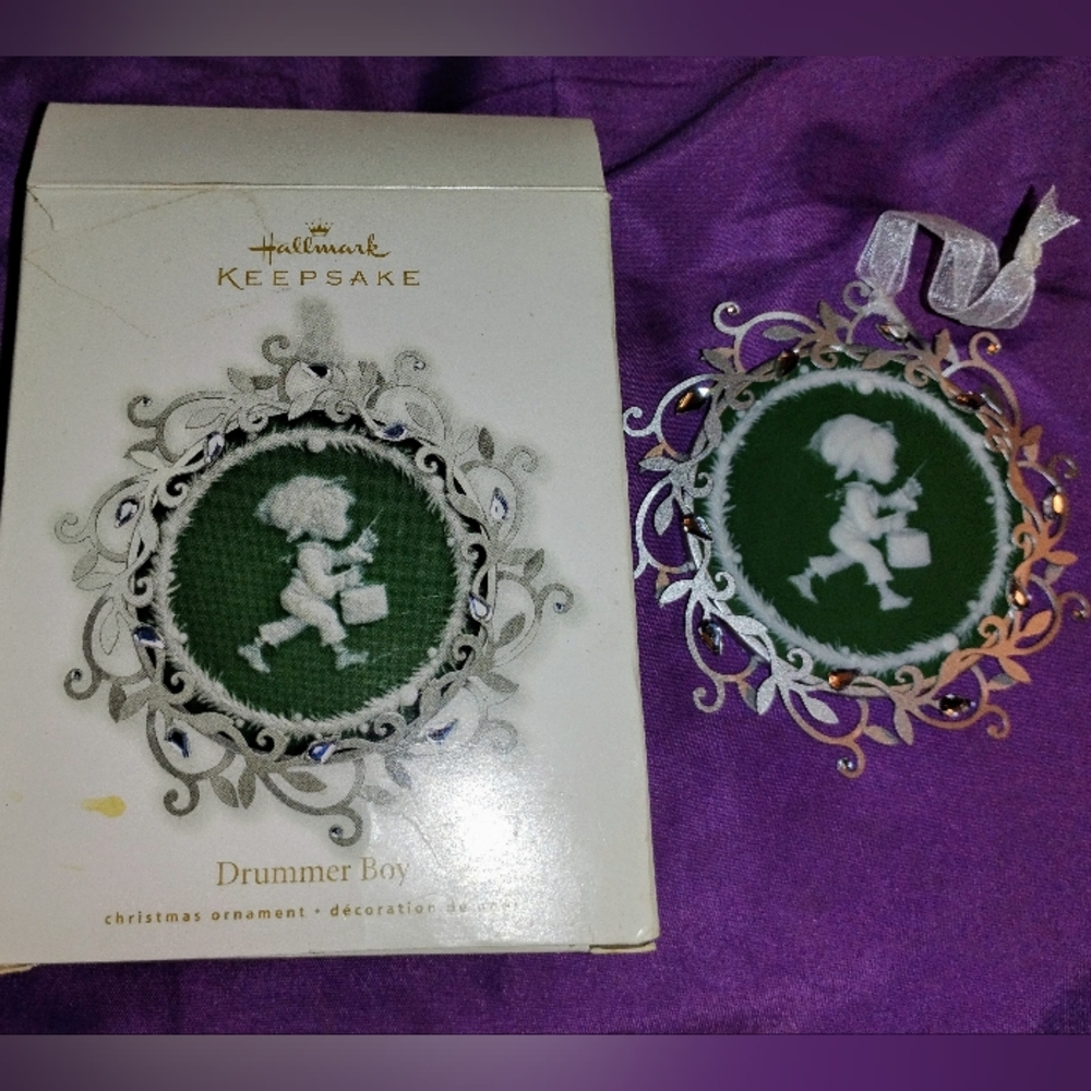 2010 Hallmark Keepsake Drummer Boy Christmas Ornament in Box